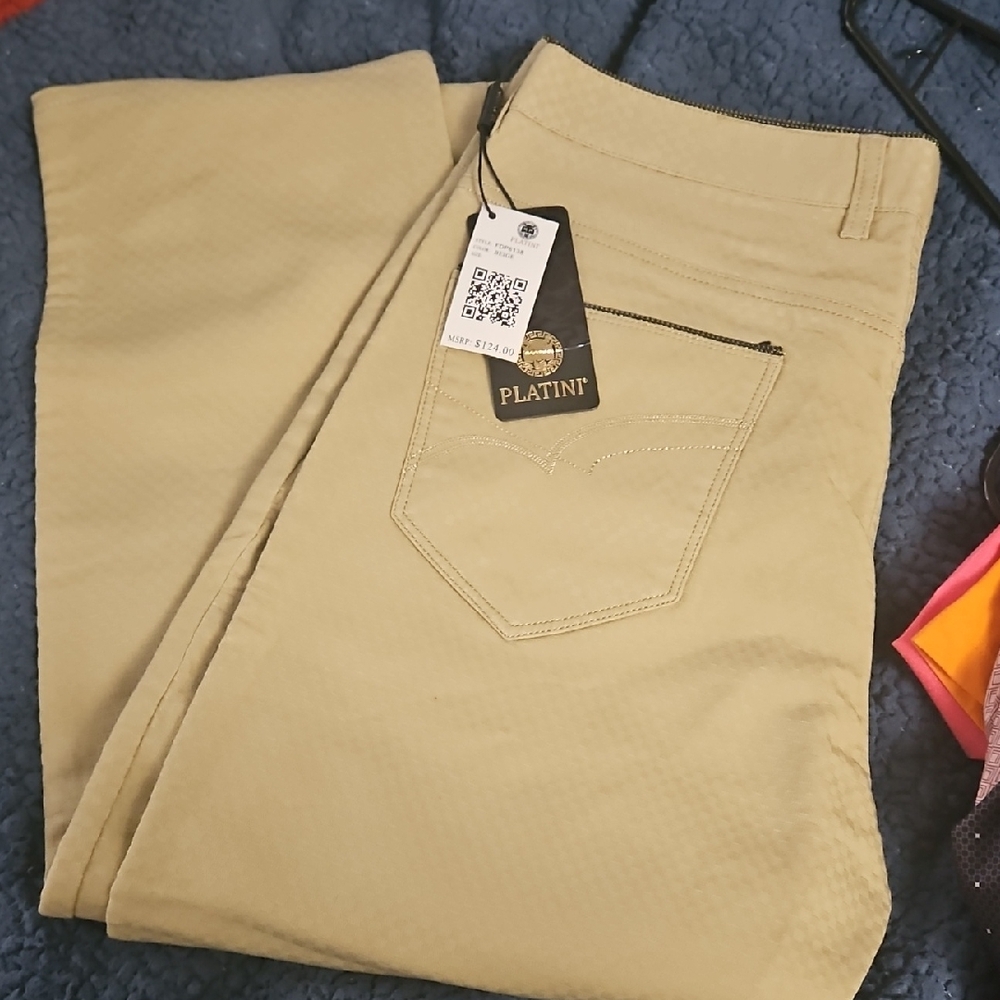 Men's Tan Dress Pants